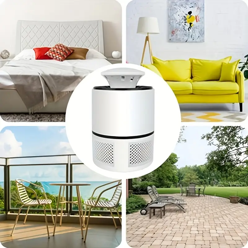 Lampe Répulsif à Moustiques Polyvalente Alimentée par USB – Pour Intérieur et Extérieur