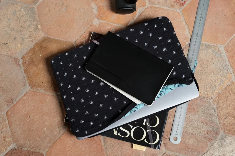 Piqué - Trousse ordinateur