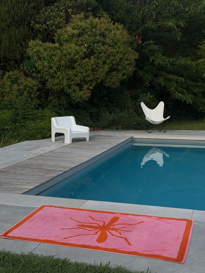 Serviette de plage Moustique