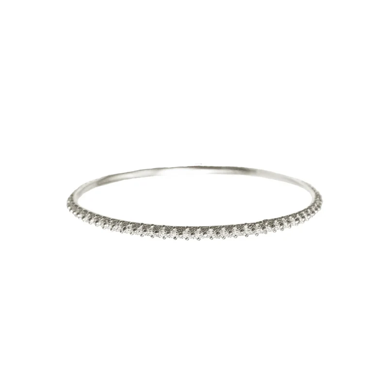 Bracelet Manou - argent blanchi