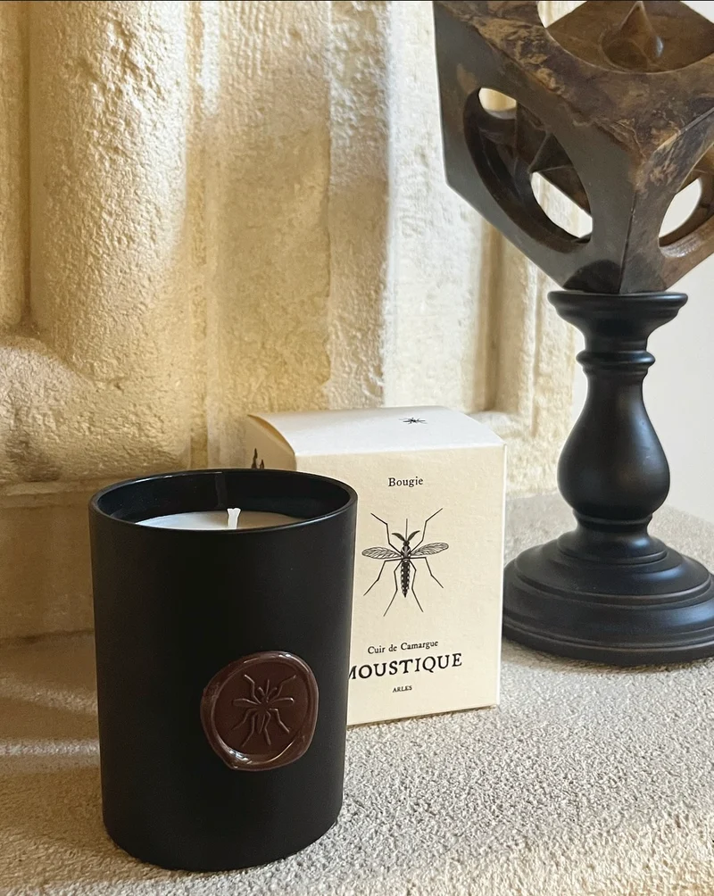 Bougie Moustique cuir de Camargue