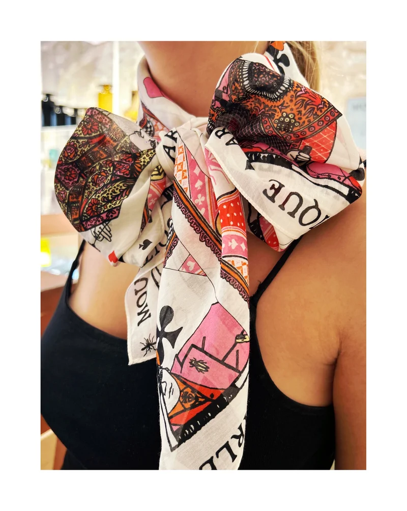 Foulard Dame de Pique