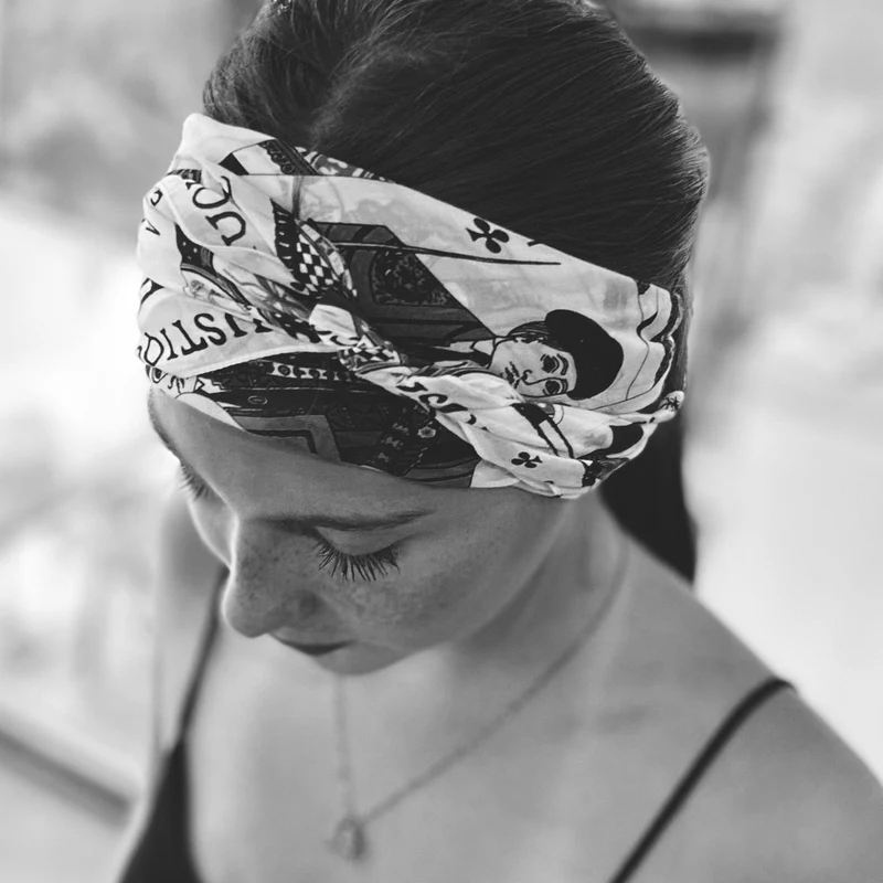 Foulard Dame de Pique