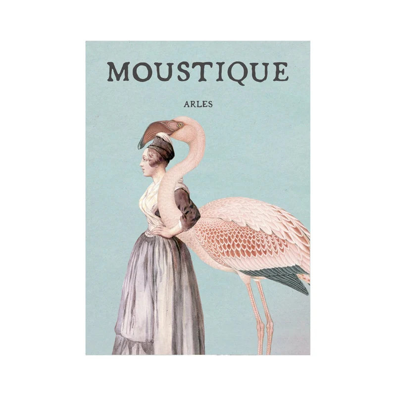 Affiche Le flamant rose