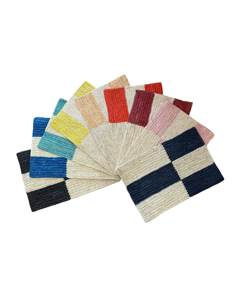 Set de table rectangle damier