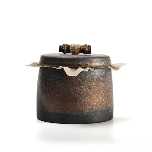 Boîte à Thé en Céramique Scellée
