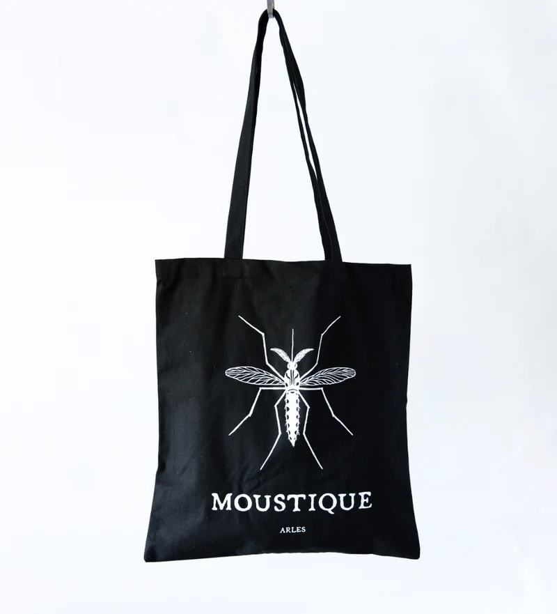 Tote bag Moustique noir