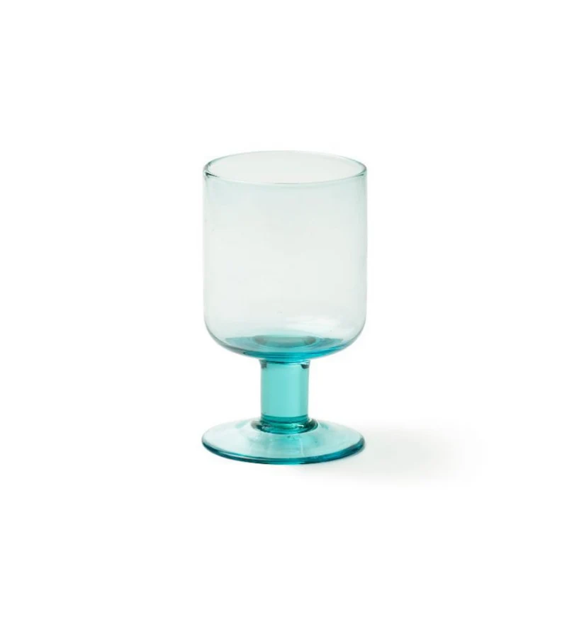 Bitossi - Verre à vin Turquoise