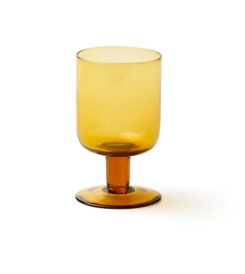 Bitossi - Verre à vin Ambre