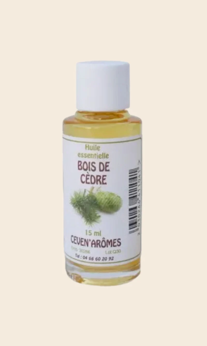 Huile essentielle Bois de cèdre 15 ml - Céven’Arômes