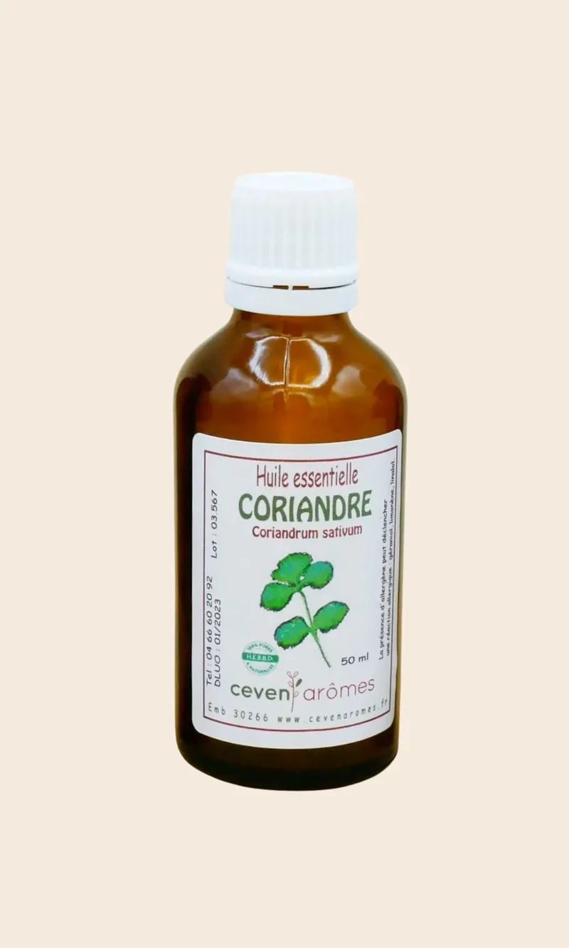 Huile essentielle Coriandre 50ml - Céven’Arômes