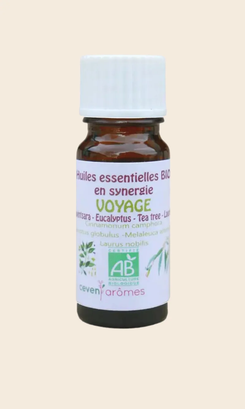Synergie BIO Ravintsara Eucalyptus Tea Tree Laurier - Céven’Arômes