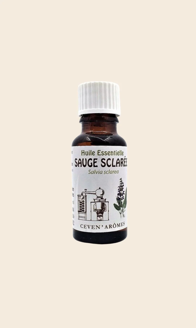 Huile Essentielle de Sauge Sclarée 20 ml – Céven'Arômes