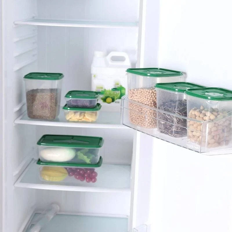 Lot 17 Bols de Conservation Plastique Hermétiques avec Couvercles - Rangement Cuisine & Frigo