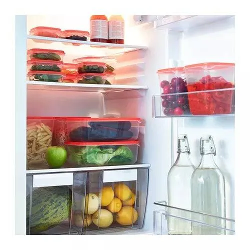 Lot 17 Bols de Conservation Plastique Hermétiques avec Couvercles - Rangement Cuisine & Frigo