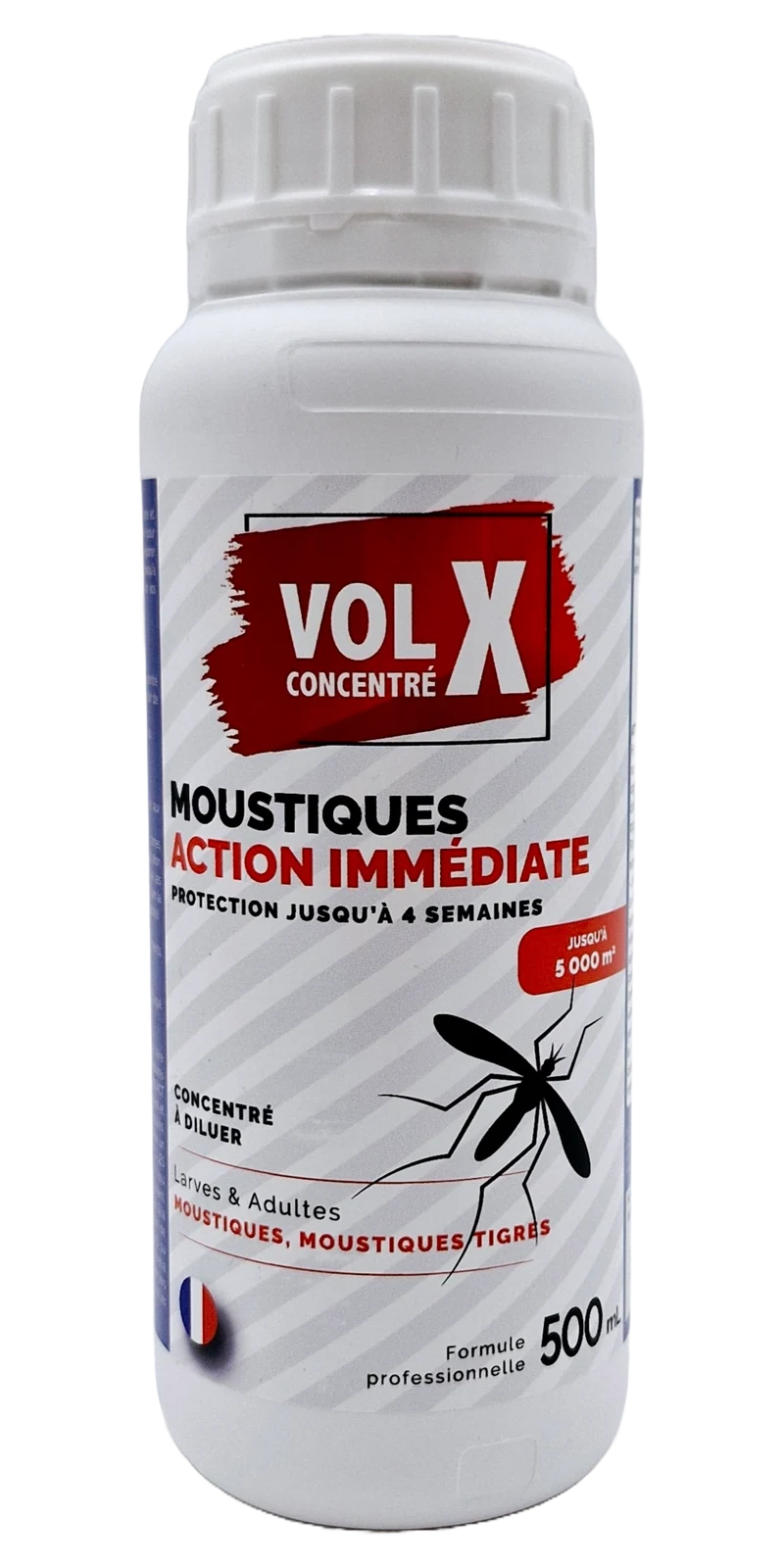 VolX - Liquide Spécial Moustiques - Concentré - Flacon 500 ml