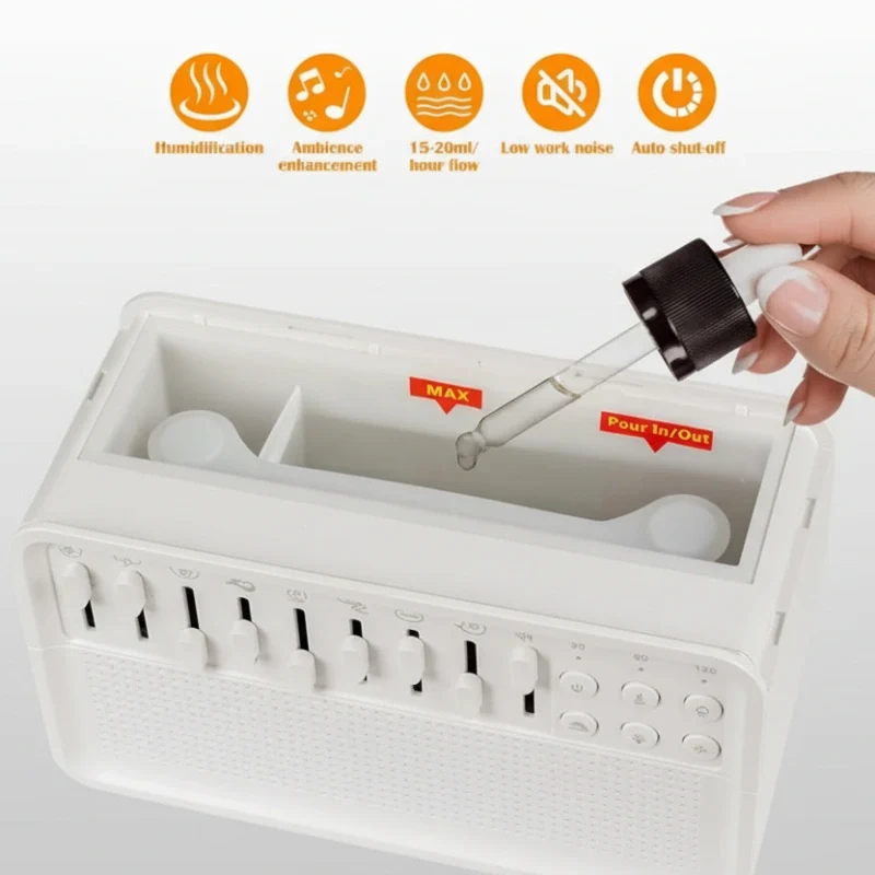 Diffuseur Bruit Blanc Bluetooth Aromathérapie