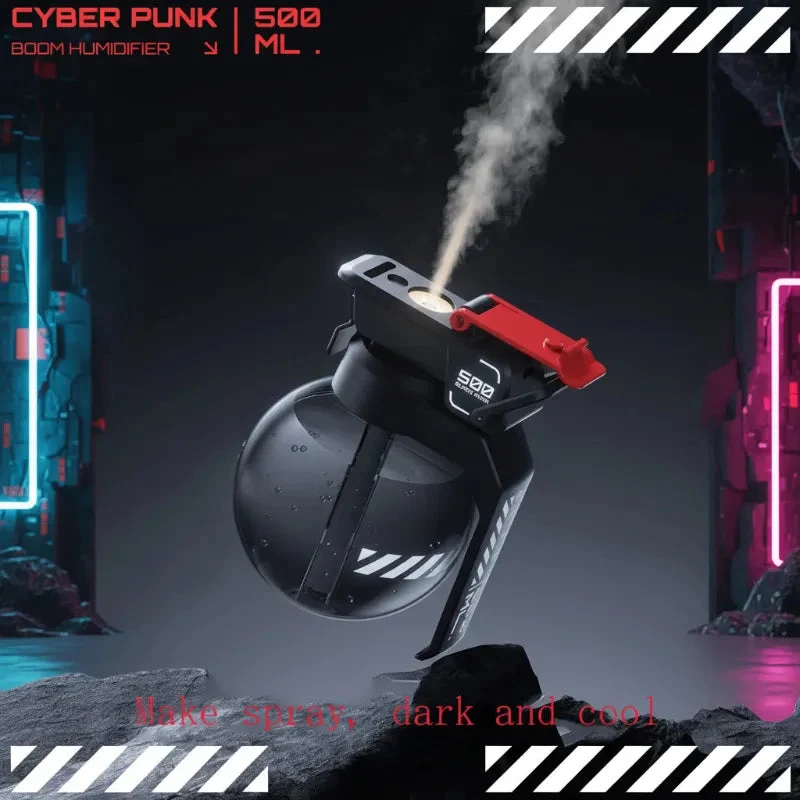 Humidificateur Grenade Gaming Cyberpunk