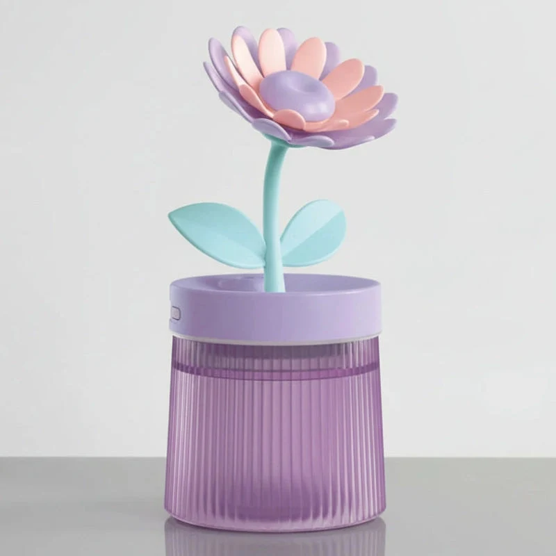 Humidificateur d’Air Fleurs Silencieux Portable