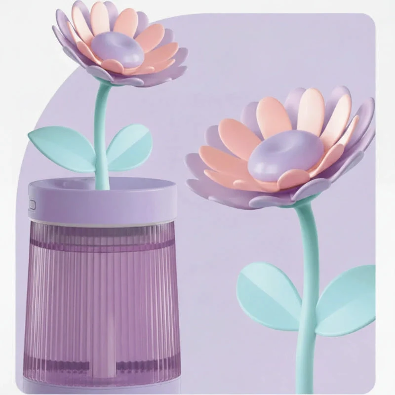 Humidificateur d’Air Fleurs Silencieux Portable
