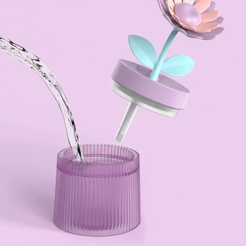Humidificateur d’Air Fleurs Silencieux Portable