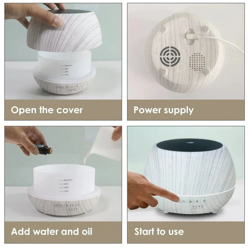 Diffuseur Huiles Essentielles Smart Tuya WiFi