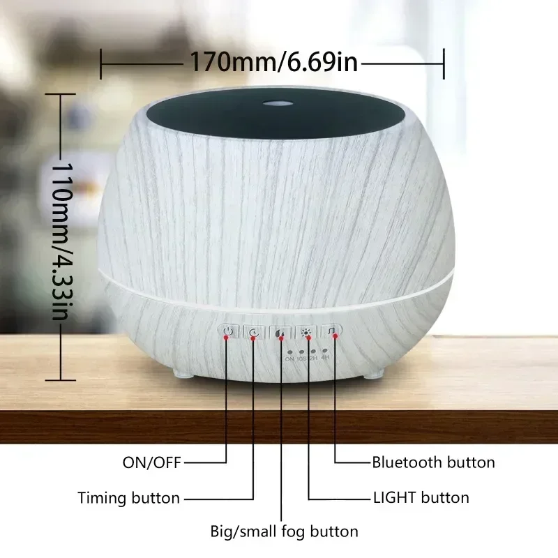 Diffuseur Huiles Essentielles Smart Tuya WiFi