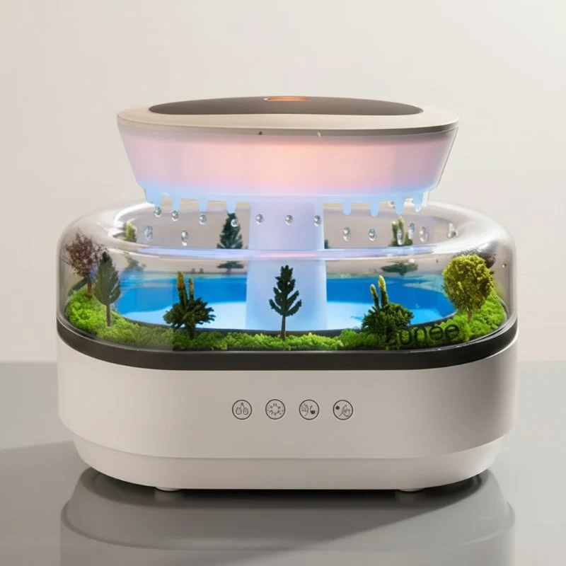 Humidificateur Nuage Arbre LED 7 Couleurs