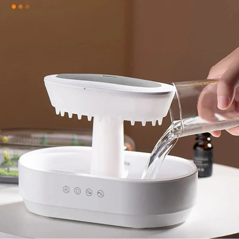 Humidificateur Nuage Arbre LED 7 Couleurs