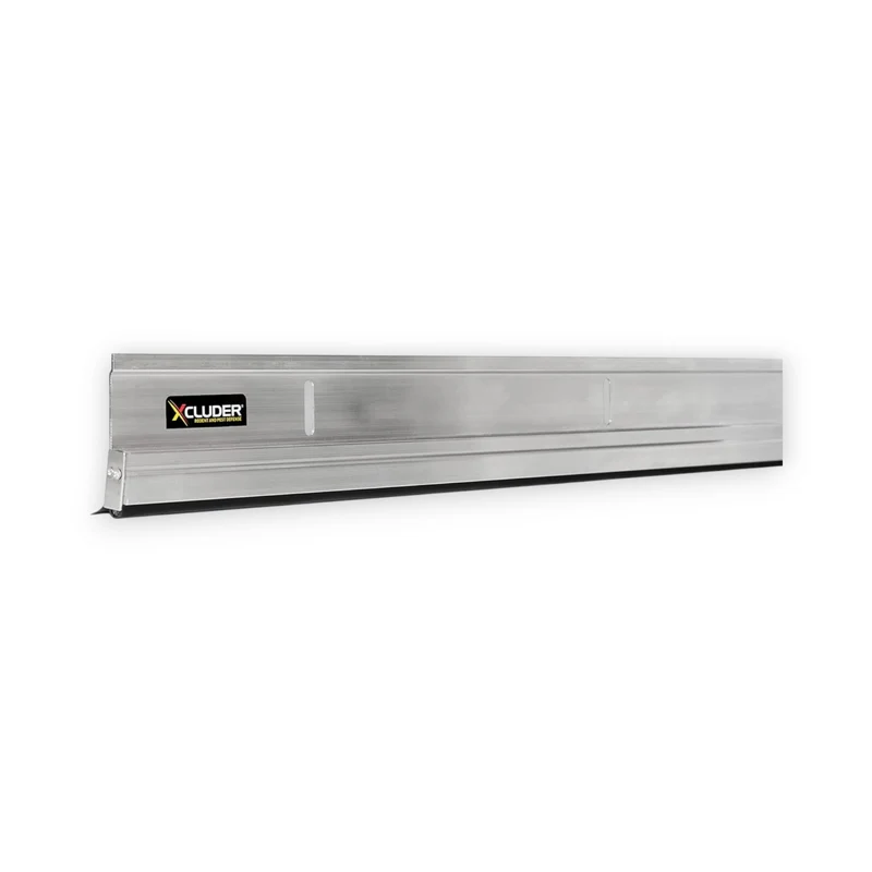 Xcluder Versa-Line Sweep – Bas de porte anti-rongeurs, finition brute, 36'', sans couvercle