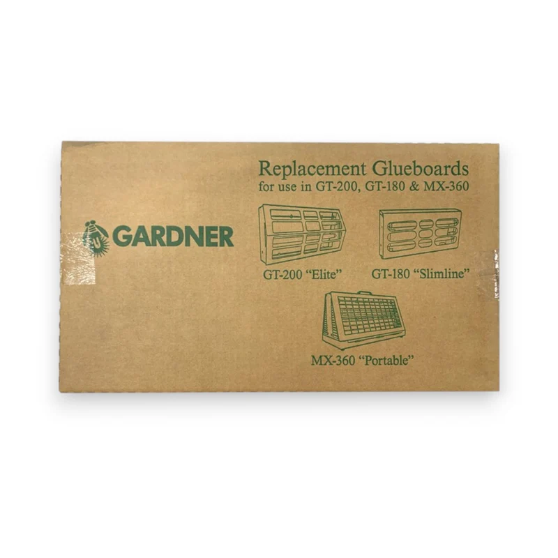 Gardner Glue Board EL-61 – Plaques de colle blanches 9" x 16", paquet de 10