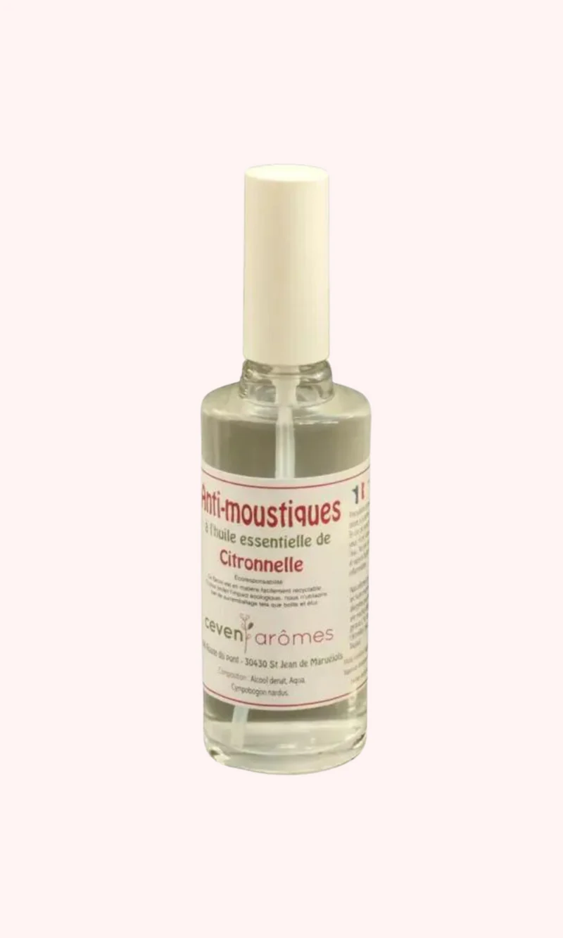Puissant antimoustiques naturel Citronelle - Céven’Arômes - 50ml Vaporisateur