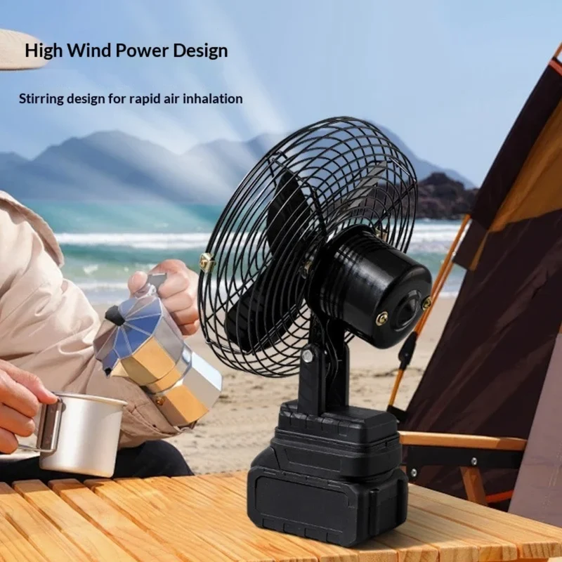 Ventilateur Portable Rechargeable ZL-8 — Batterie Lithium 12V