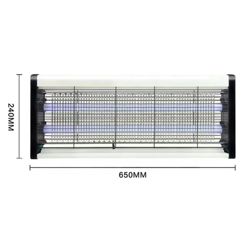Destructeur d'Insectes UV Électrique 40W – Grille Haute Tension 650mm | Professionnel & Maison