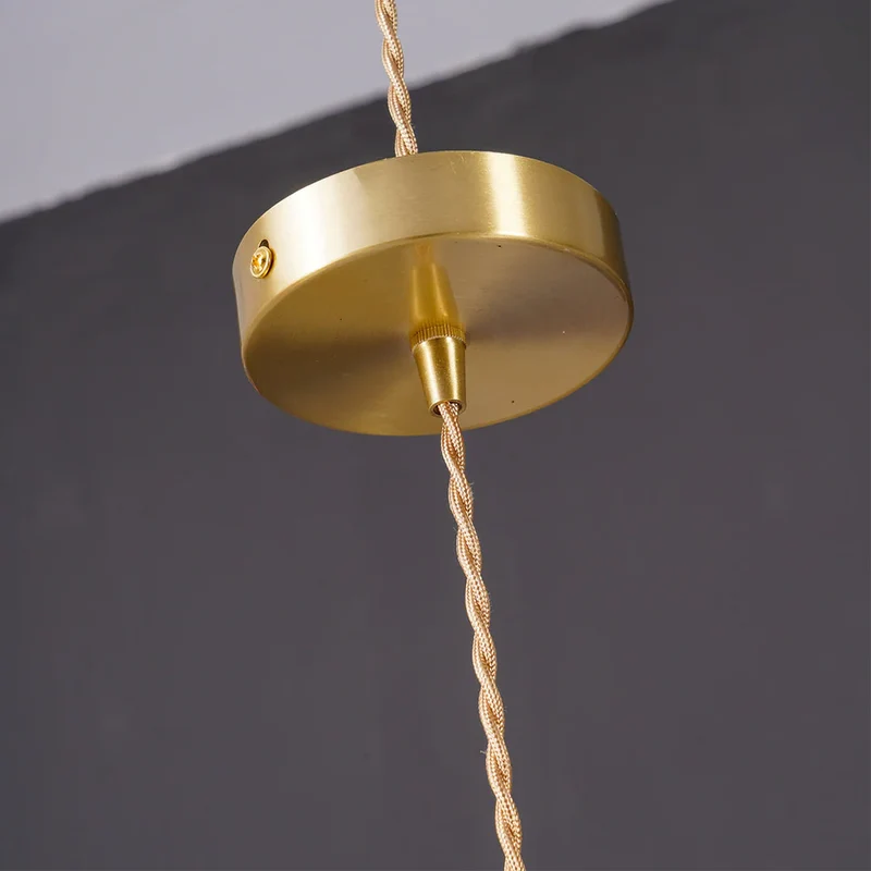 Suspension Fleur d’Hibiscus – Lampe Design en Verre Soufflé