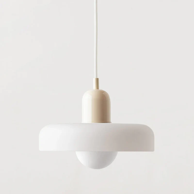 Luminaire Scandinave En Verre Coloré