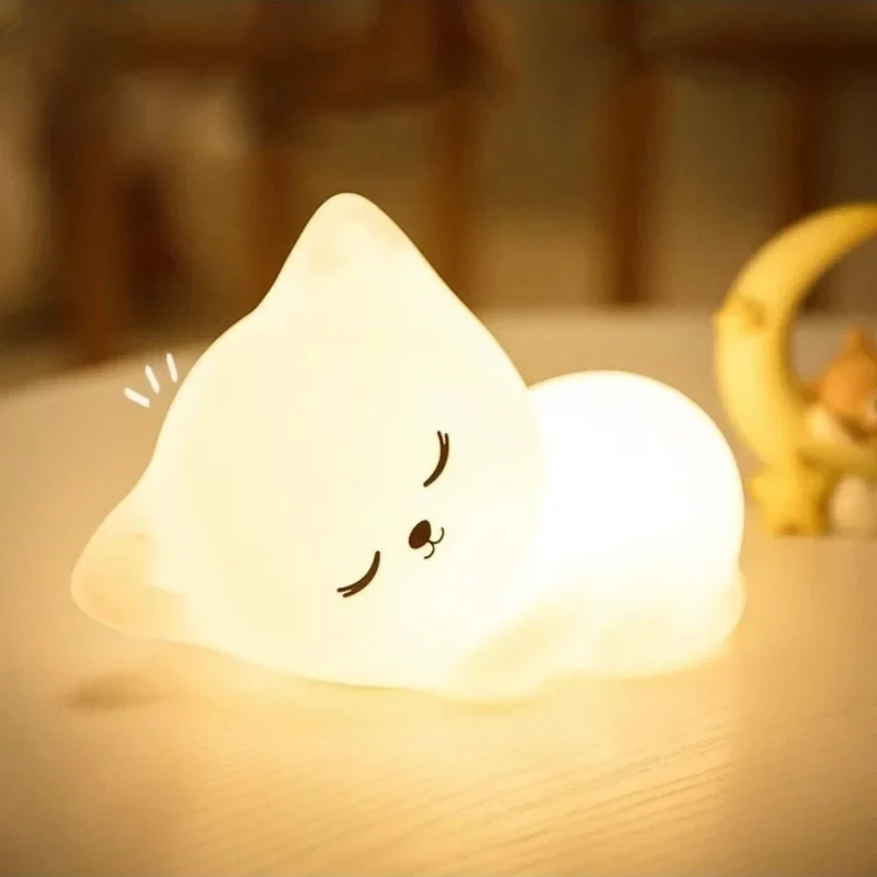 Veilleuse animaux chaton