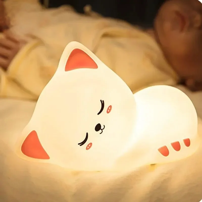 Veilleuse animaux chaton