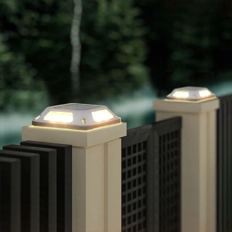 Lot de 4 Spot Solaire LED Orientable pour Jardin