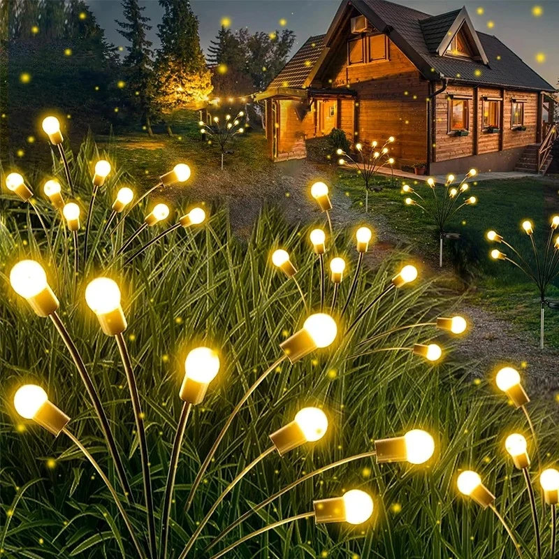 Lampes Solaires Lucioles Extérieures