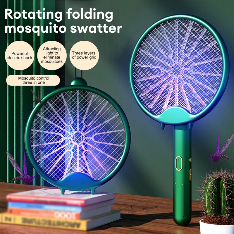 Lampe Raquette Anti Moustique