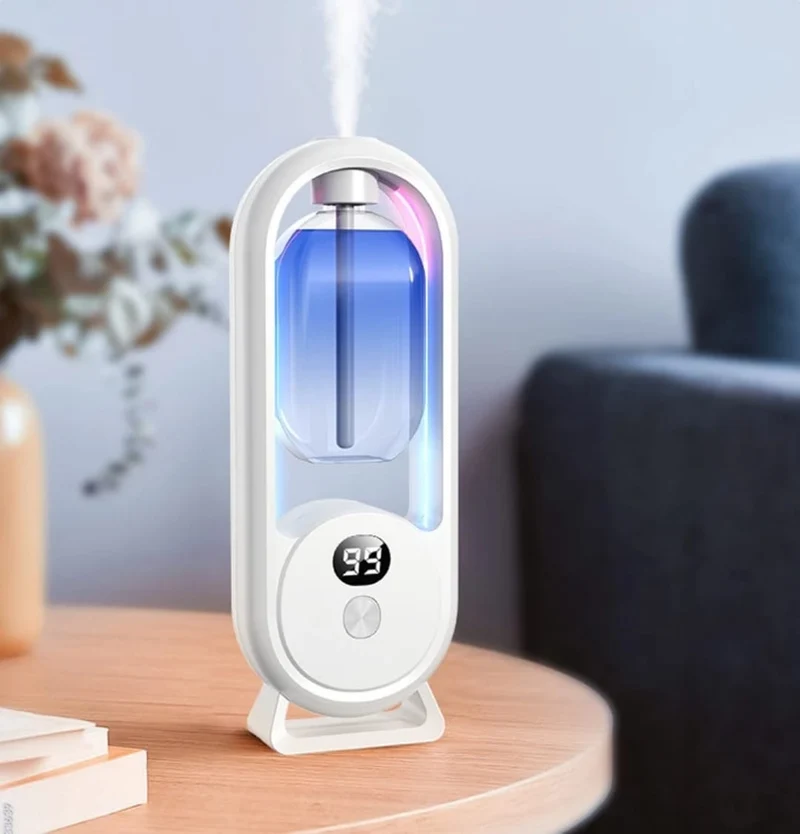 Diffuseur Aromatique LED RGB – Humidificateur Capsule | Atomisation Silencieuse