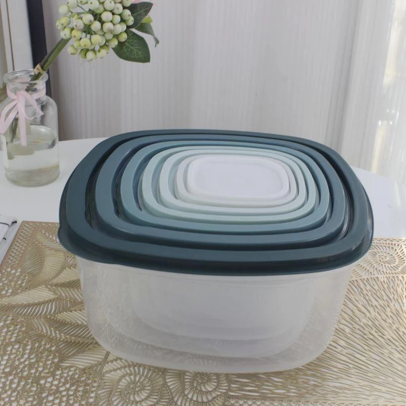 Set de Bols de Rangement Alimentaire 7 Pièces avec Couvercles – Conservation & Organisation Cuisine