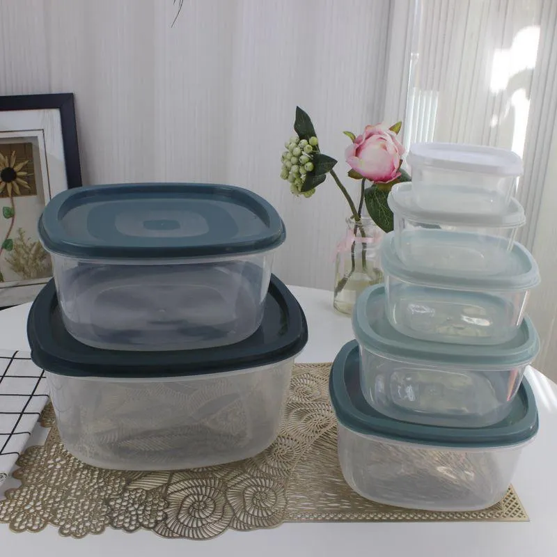 Set de Bols de Rangement Alimentaire 7 Pièces avec Couvercles – Conservation & Organisation Cuisine