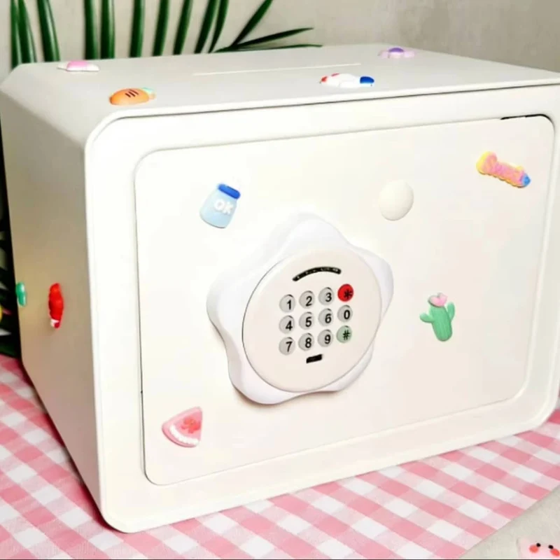 Coffre-Fort Musical Électronique à Code Digital – Tirelire Design Premium USB