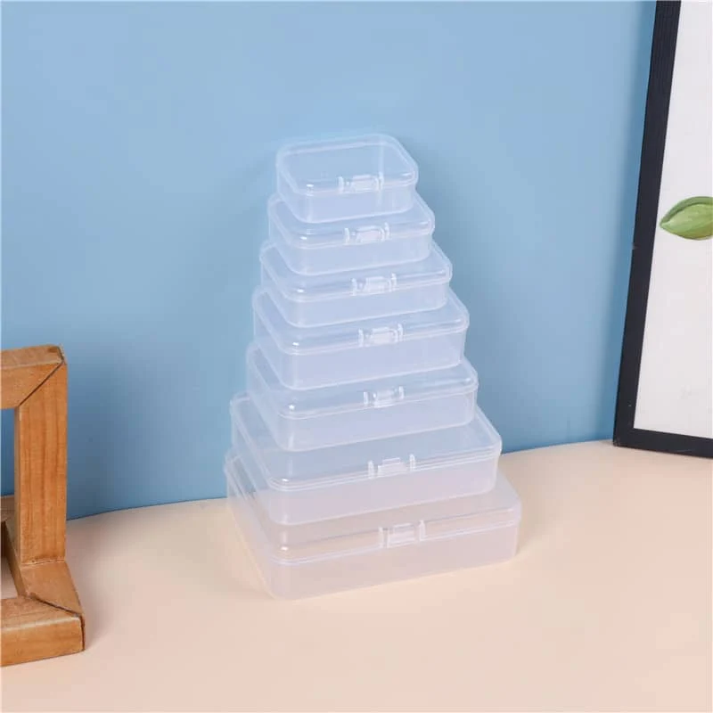 Set de 9 Boîtes de Rangement Transparentes avec Couvercles - Organisation Maison Sénégal