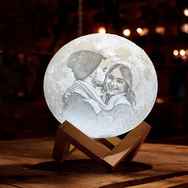 Lampe Lune Personnalisée