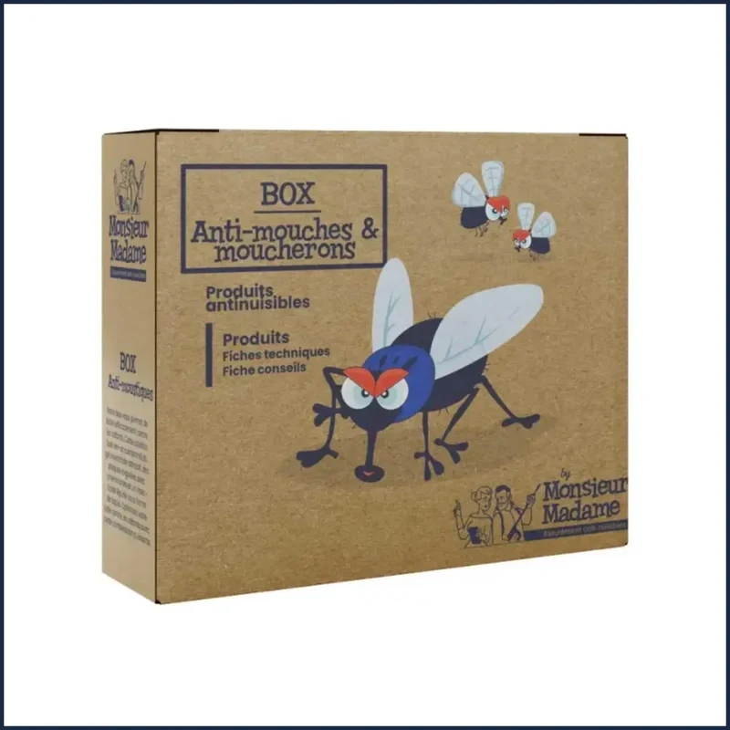Kit Anti-Mouches et Moucherons – Traitement Complet de Désinsectisation pour Éliminer les Infestations