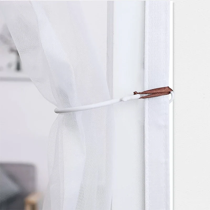 Moustiquaire Porte Blanc