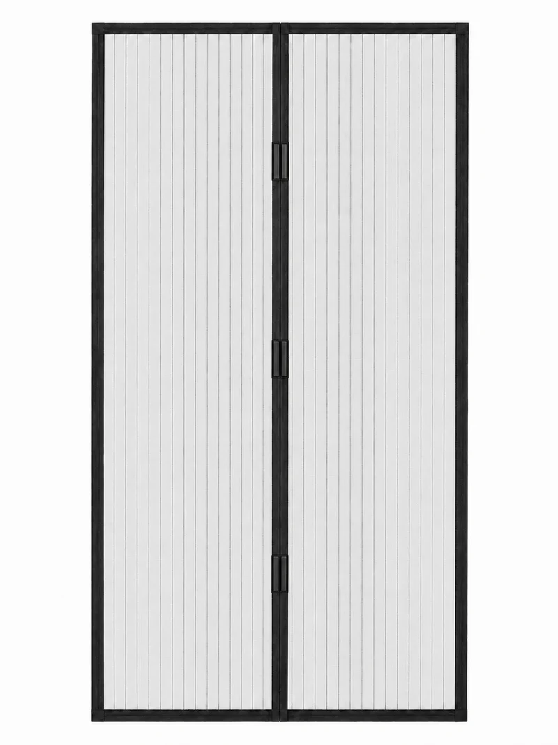 Moustiquaire Porte Magnétique Rayure